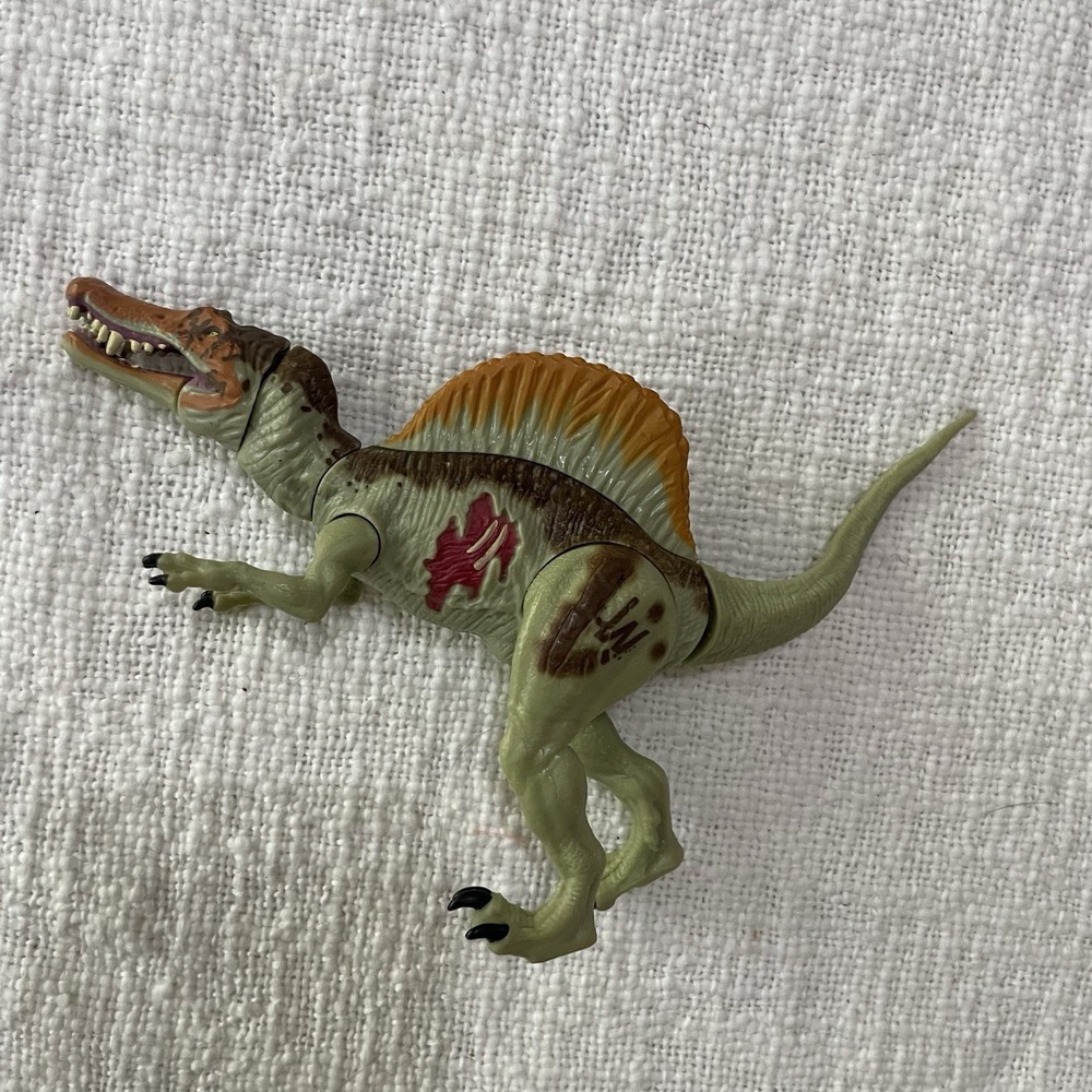 Jurassic World Dinosaur Figure Spinosaurus Chomping Basher & Biter Battle Toy - Picture 2 of 5